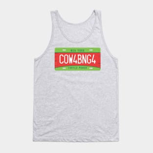 Cowabunga License Tank Top